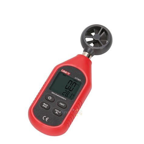 AST Works Mini Digital Display Auto Power-Off Anemometer Wind Speed ...