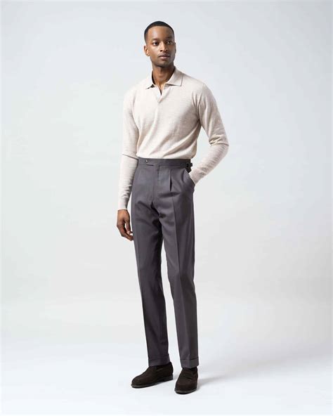Men's high rise trousers - Blugiallo - Tailoring reinvented