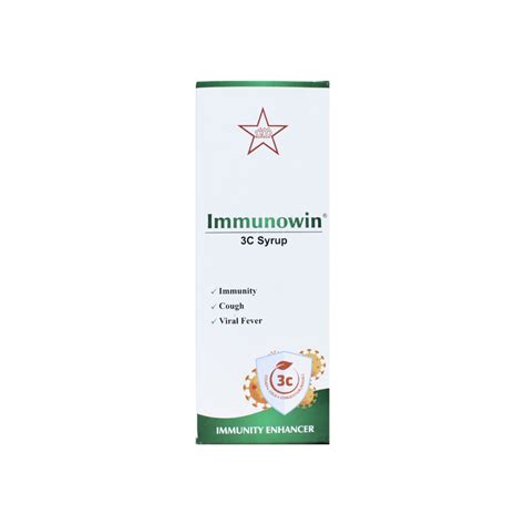 Buy Immunowin 3C Syrup 200ml Online - Ayush Care