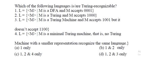 Theory of Computation: Zeal Test Series 2019: Theory of Computation ...
