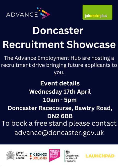 Advance Employment Hub Doncaster on LinkedIn: #recruitment #doncasterbusiness #jobopportunities