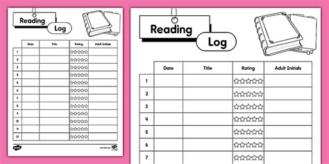 Reading Log