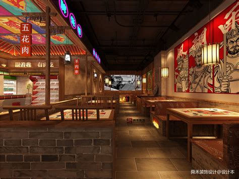 烧烤店设计如何才比较合理_上海赫筑餐饮空间设计