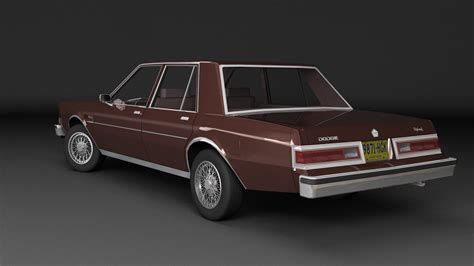 1980 Dodge Diplomat Model - TurboSquid 2119117