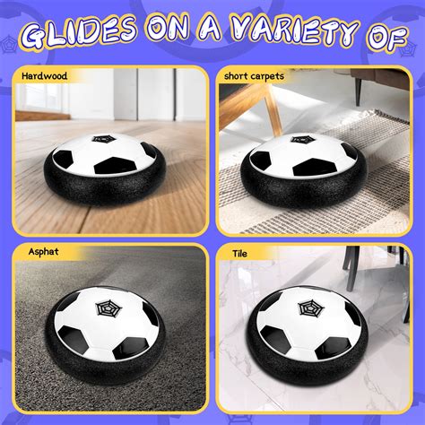 Buy Hot Bee Hover Soccer Ball Toys with Foam Bumpers Christmas Birthday ...