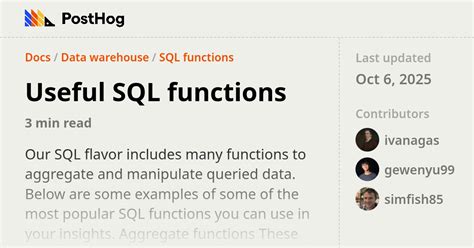 SQL Functions Examples 的图像结果