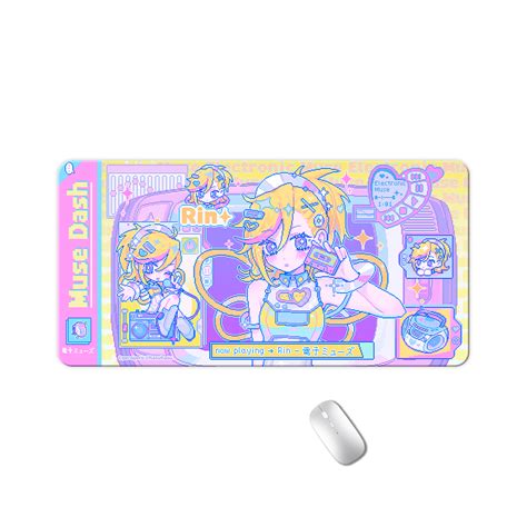 【Pre-Sale】Muse Dash | Electronic Muse | mouse pads – hasuhasugoods