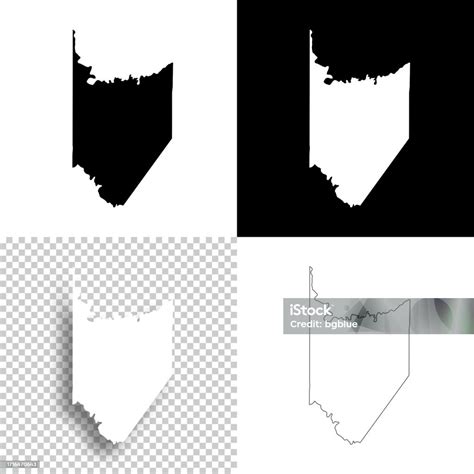 Armstrong County Pennsylvania Maps For Design Blank White And Black ...