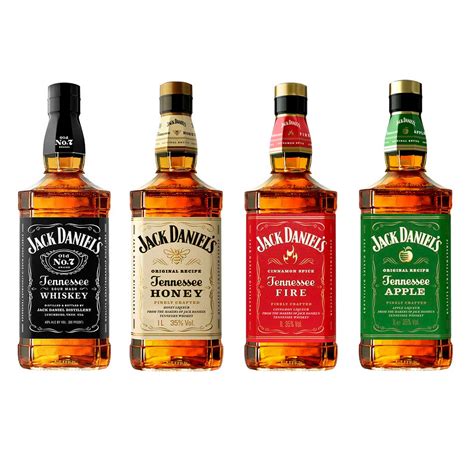 Seleção Whisky Jack Daniel's 1L com 4 unidades -Carrefour - Carrefour