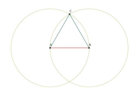 Construction of an equilateral triangle | Download Scientific Diagram