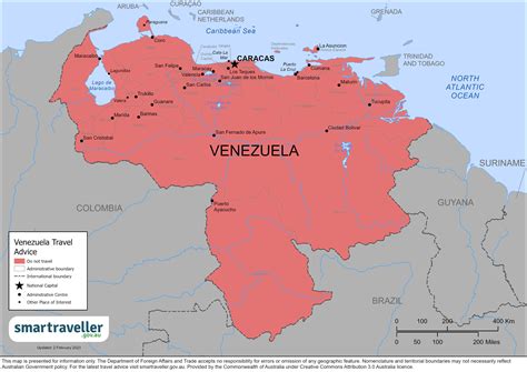venezuela location map