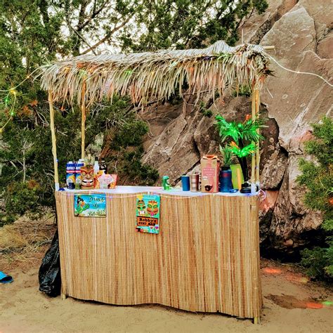 Homemade Tiki Bar Ideas Tropical Tiki Bar Build