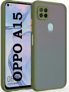 Coverskart Ultra Hybird Back Cover for OPPO A15, Smoke Translucent ...
