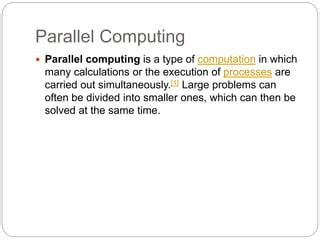 Parallel Computing Definition 的图像结果