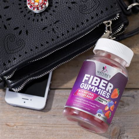 Nature'sNutrition Plant-Based Strawberry Fiber Gummies - Daily India | Ubuy