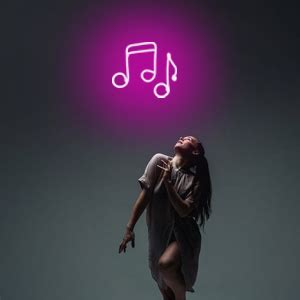 Buy Sifty Collections Notes Light/Signs in Music LED Signs: Neon Wall ...