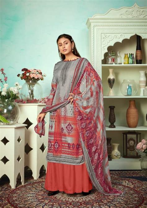 Roli Moli Presents Mallika Vol 4 Printed Dress Material