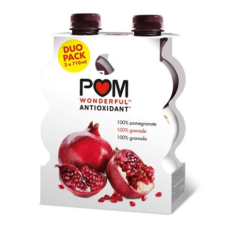 POM Wonderful 100% Pomegranate Juice, 2 x 710ml |Costco UK