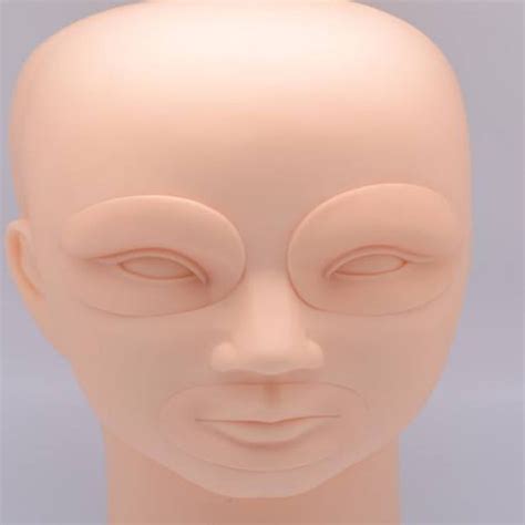 Goochie 3D Rubber Permanent Make Up Practice Skin For (Head Model ...