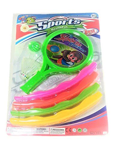 WFC 2 in 1 Badminton racket combo with Ring for kids : Amazon.in: Toys ...