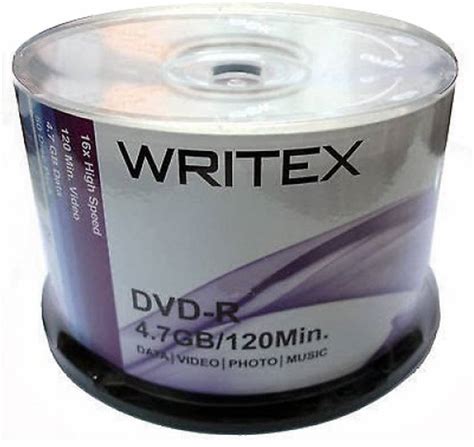 Writex DVD Recordable SPINDLE BOX 4.7 GB - Writex : Flipkart.com