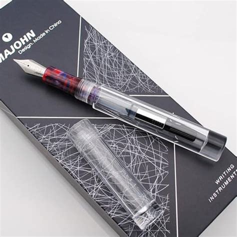 Moonman C1 Transparent Eyedropper Fountain Pen - SCOOBOO - Moonman