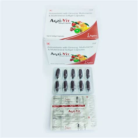AGZI-VIT Softgel Capsules Agrim Pharmaceuticals