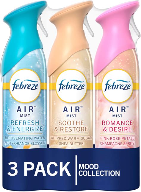 Amazon.com: Febreze Air Mist Air Freshener Spray, Odor-Fighting Room ...
