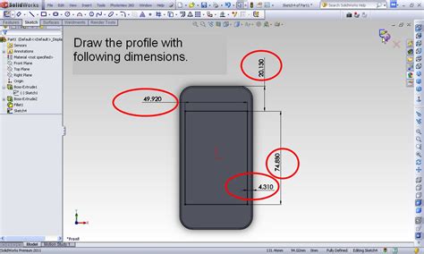 Image result for SolidWorks iPhone Stand Tutorial