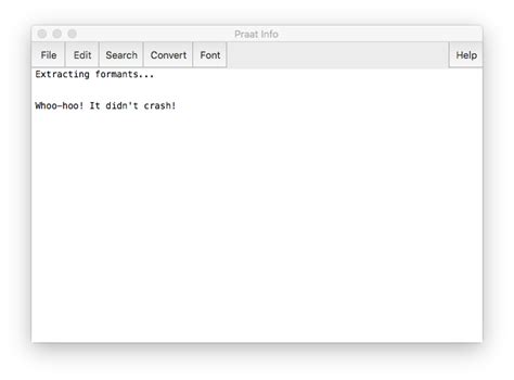 Praat CSV File 的图像结果