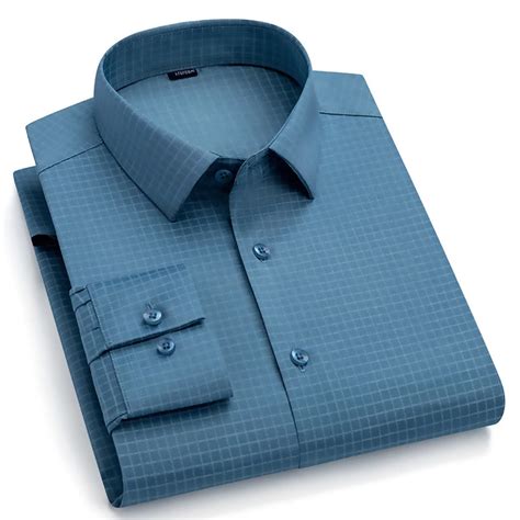 Men's Pure Cotton Structure Pattern Slim Fit Semi Cutaway Collar Full ...