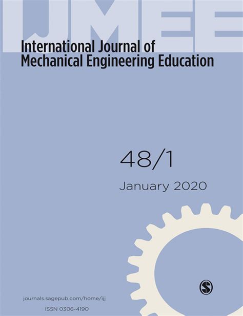 Buy Mechanical Engineering Education Journal - Magazine Subscriptions
