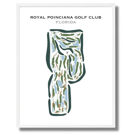 Buy the best printed golf course Royal Poinciana Golf Club, Florida ...