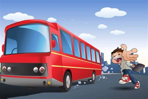 Image result for Run Over by Bus Cartoon