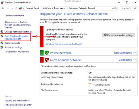 How to Use Windows Defender Firewall 的图像结果