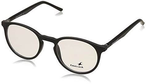 Buy Fastrack Full Rim Round Men Spectacle Frame Black - (FT1067UFP3|49 ...