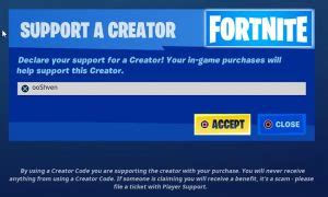 Image result for How to Get a Support a Creator Code