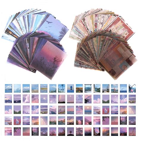 FSFTTRAD 800 Pcs Stickers Set Vintage Journal Diary Stickers Decorative ...