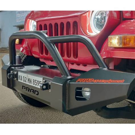 Winch Compatible XPD Bumper - Mahindra Thar CRDE - Prad Shop