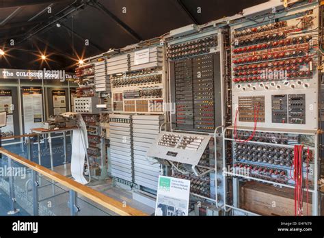 England, Buckinghamshire, Bletchley, Bletchley Park, Colossus Computer Stock Photo - Alamy