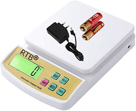 RTB Electronic Digital Kitchen Scale, Weight Machines for home,10kg ...