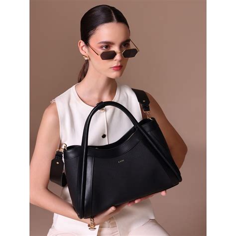 Buy Kazo Black Sylvie Satchel Bag (M) Online