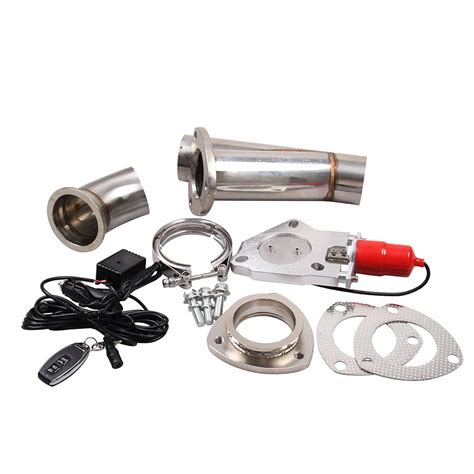 Buy Y&Jack 3 Inch Electric Stainless Exhaust Cutout with Manually ...