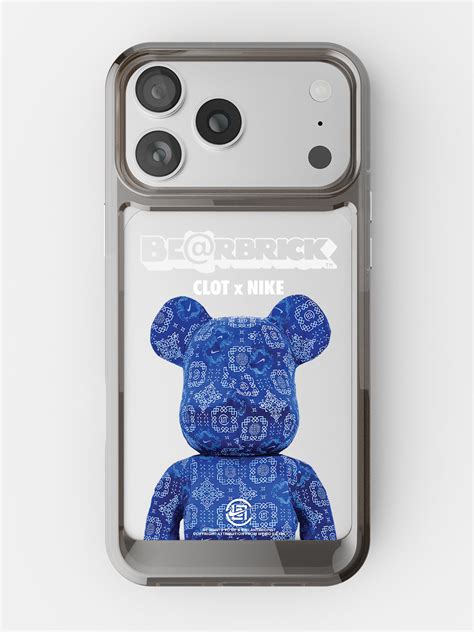Bearbricks Case - iPhone 17 Pro (Blue)