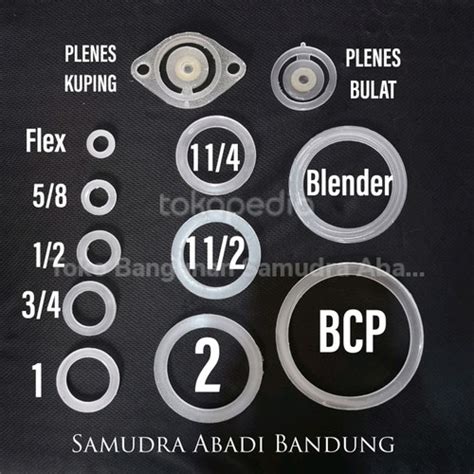 Jual Seal Karet Bening Kualitas Bagus Berbagai Ukuran Ready Bandung ...