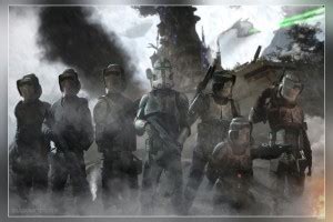 Star Wars Clone Commander Gree Scout Trooper Matte Finish Poster Paper ...