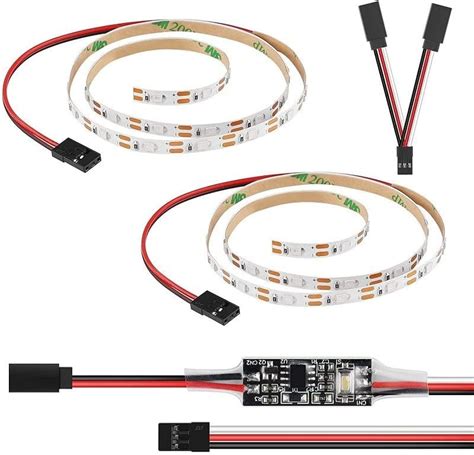 Pro3D LED Strips and LED Controller with Y-cable Set for flight ...
