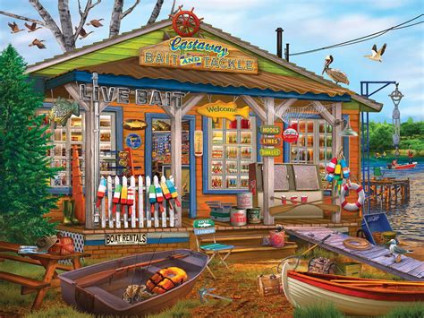 CASTAWAY BAIT AND TACKLE - online puzzle