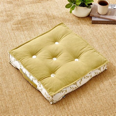 Buy Poise Botanica Printed Floor Cushion - 48x48cm from Home Centre at ...