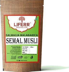 LIFERR Organic - Semal Musli / Salmalia Malabarica Price in India - Buy ...